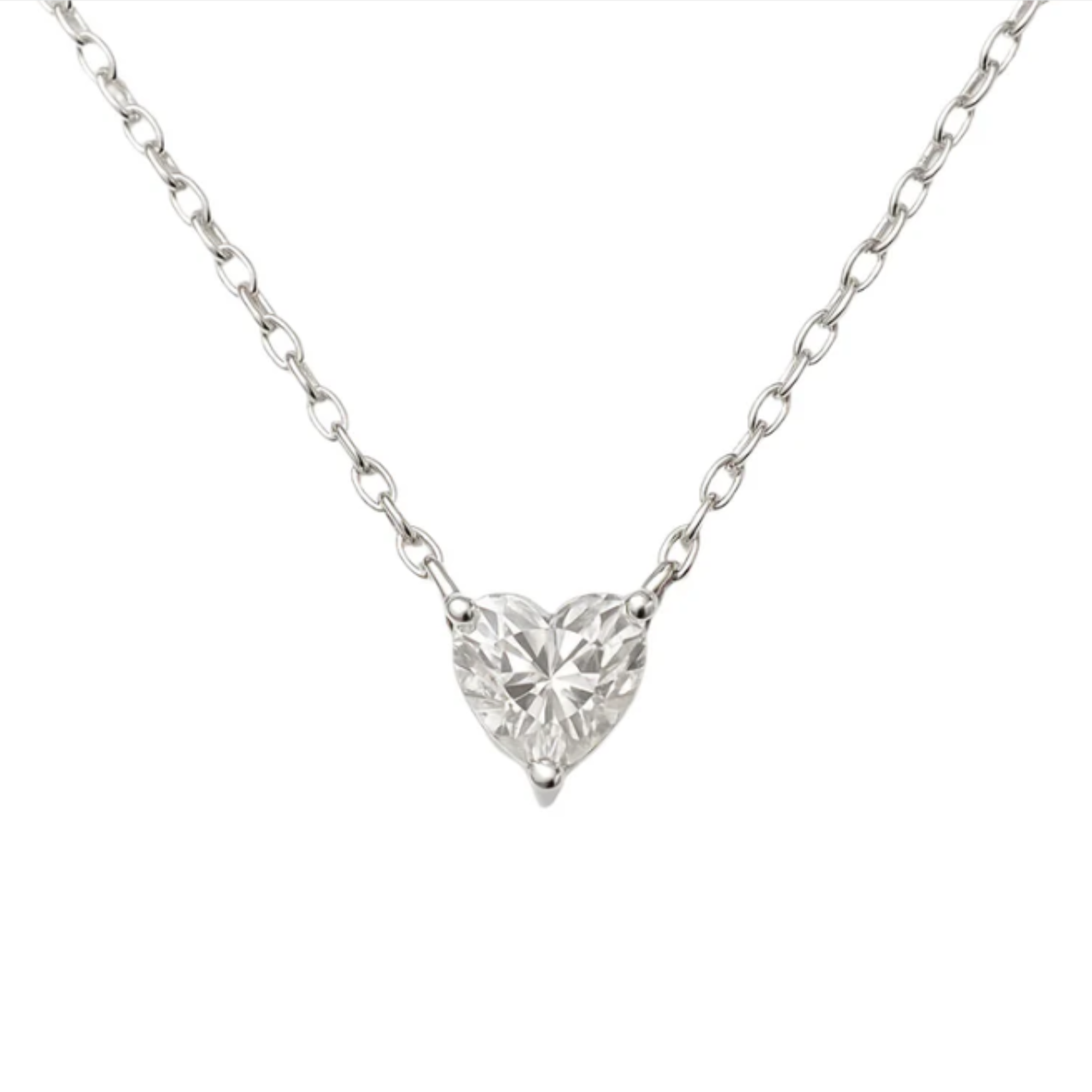 Heart Pendant Dainty Necklace