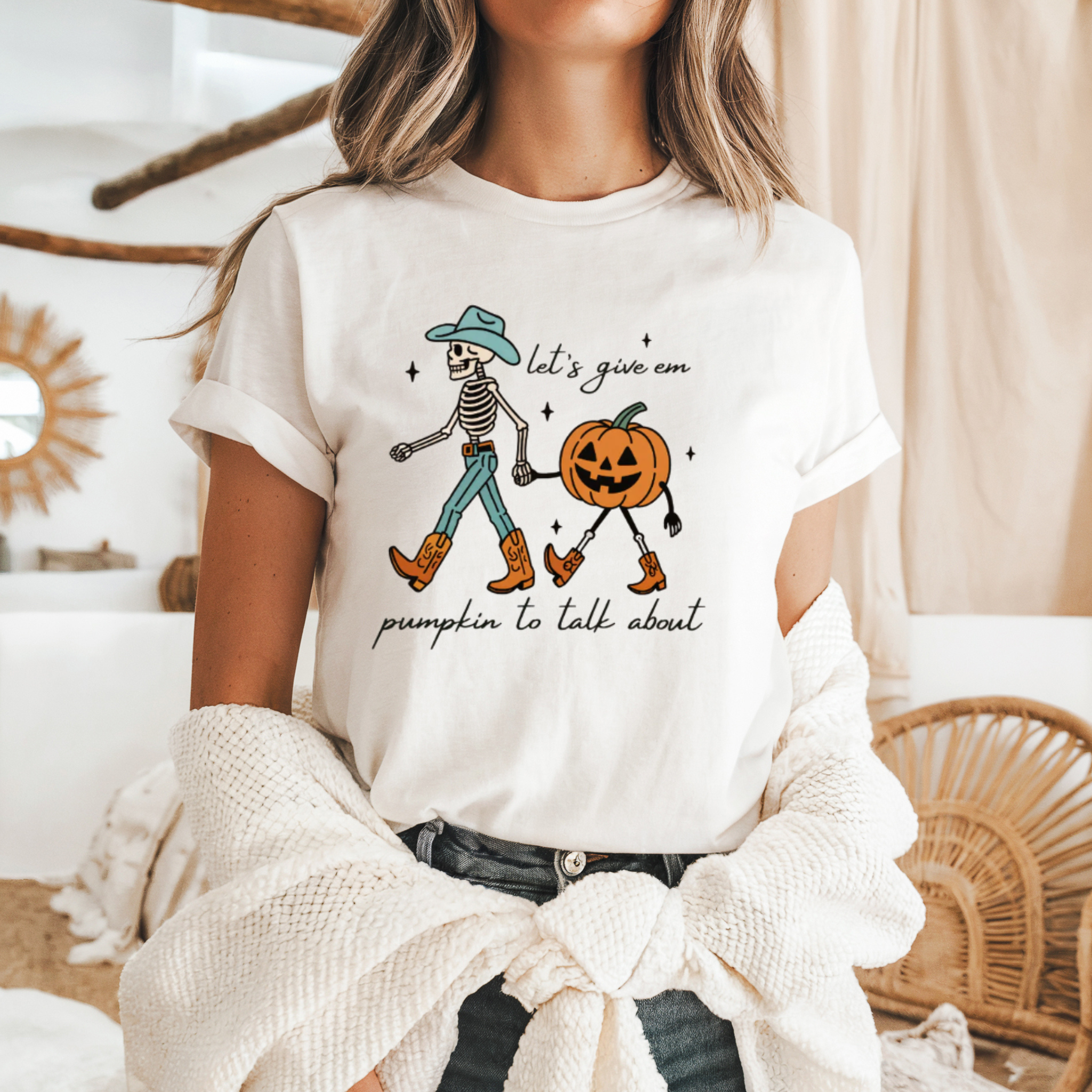 Lets give em pumpkin to talk about shirt