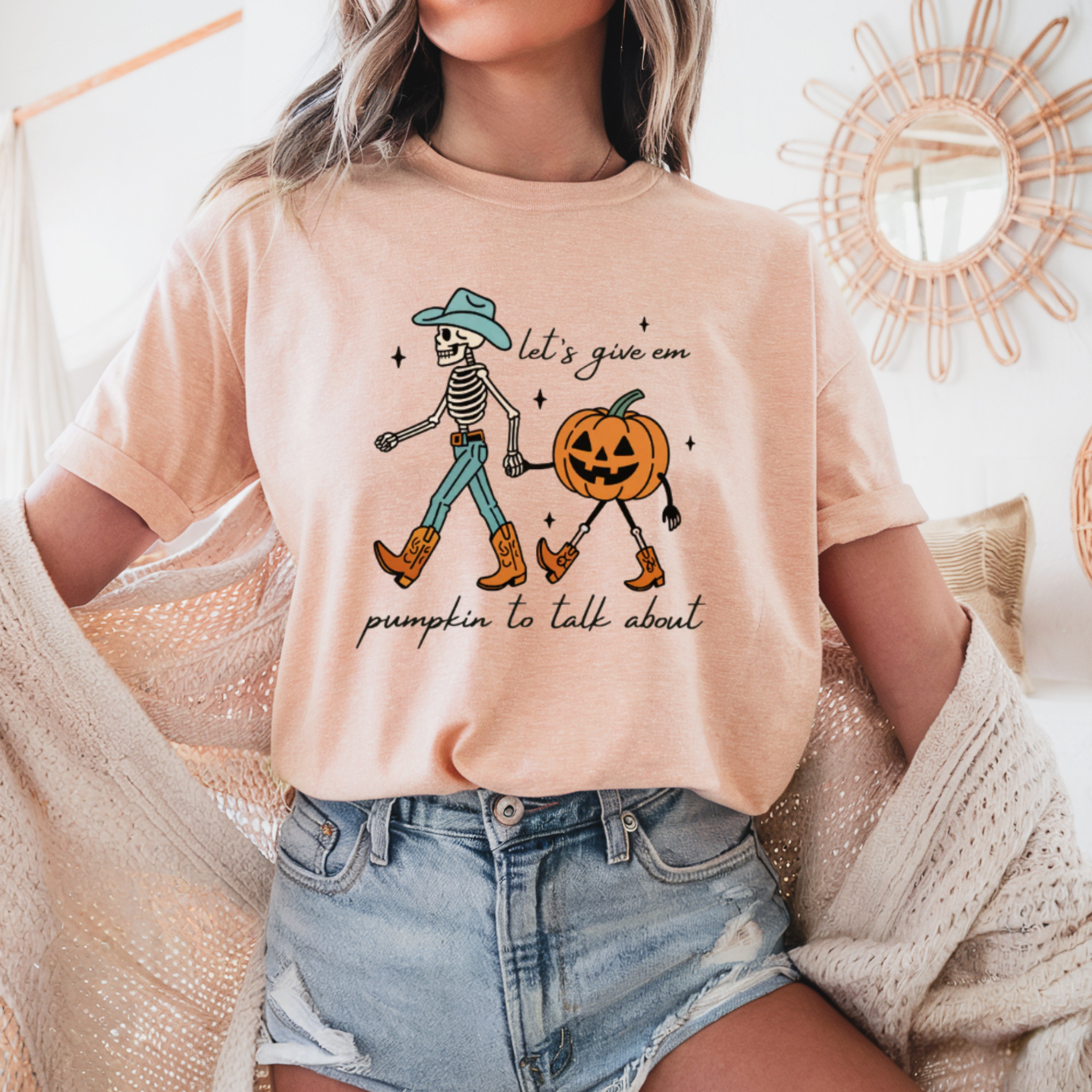 Lets give em pumpkin to talk about shirt